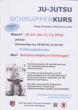 Schnupperkurs 2025